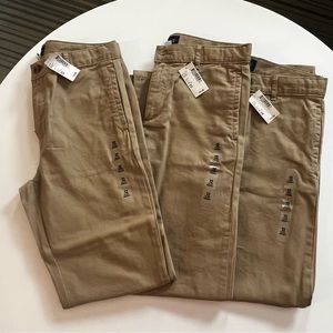 NWT Lot of 3 Children’s Place Khaki Pants